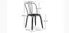 Sedia da pranzo - Stile industriale - Legno e metallo - Lillor image 7