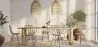 Sedia da pranzo in rattan - Stile Boho - Mia image 7