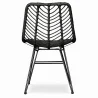 Sedia da pranzo in rattan - Stile Boho - Mia image 7