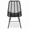 Sedia da pranzo in rattan - Stile Boho - Mia image 7