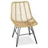 Sedia da pranzo in rattan - Stile Boho - Mia image 7