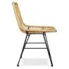 Sedia da pranzo in rattan - Stile Boho - Mia image 7