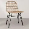 Sedia da pranzo in rattan - Stile Boho - Many image 7