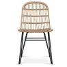 Sedia da pranzo in rattan - Stile Boho - Many image 7