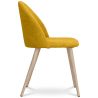 Sedia da pranzo - Rivestita in tessuto - Stile scandinavo - Evelyne image 7