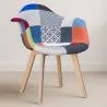 Premium Sedia di design Dawick - Patchwork Pixi image 7