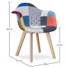 Premium Sedia di design Dawick - Patchwork Pixi image 7