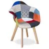 Premium Sedia di design Dawick - Patchwork Pixi image 7