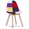 Sedia da pranzo - Rivestita in Patchwork - Tessa  image 7