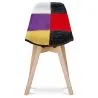 Sedia da pranzo - Rivestita in Patchwork - Tessa  image 7
