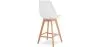 Sgabello in stile scandinavo - Gambe in legno - Denisse image 7