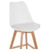 Sgabello in stile scandinavo - Gambe in legno - Denisse image 7