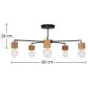 Lampada a Soffitto in Stile Scandinavo - Bellou image 7