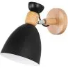 Lampada da Parete - Stile Scandinavo - Metallo e Legno - Jorson image 7