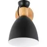 Lampada da Parete - Stile Scandinavo - Metallo e Legno - Jorson image 7