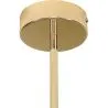 Lampada a Soffitto a Sfera di Vetro - Lampada a Sospensione Dorata - Anette image 7