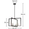 Lampada a Soffitto Design Retrò - Lampada a Sospensione - Robson image 7