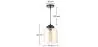 Lampadario a Sospensione in Cristallo - Stile Vintage - Mikelo image 7