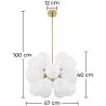 Lampada a Soffitto Palle di Cristallo - Lampada a Sospensione - Jacobella image 7