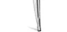 Sgabello di design industriale - Legno e acciaio - 45cm - Stylix image 7