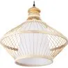 Lampada a soffitto in bambù - Lampada a sospensione stile Boho Bali - Amara image 7