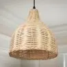 Lampada a soffitto in bambù - Lampada a sospensione in stile Boho Bali - Baro image 7