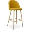 Sgabello imbottito in tessuto - Design scandinavo - 76cm - Evelyne image 7