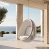  Poltrona Sospesa di Design a Forma di Uovo - Rivestita in Tessuto - Eny image 7