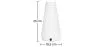 Lampada da Tavolo LED - Lampada Ricaricabile Portatile USB - Cono image 7