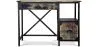 Scrivania in Legno con Cassetti - Stile Industriale - Nashville image 7