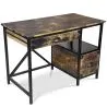 Scrivania in Legno con Cassetti - Stile Industriale - Nashville image 7