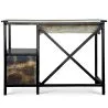 Scrivania in Legno con Cassetti - Stile Industriale - Nashville image 7