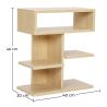 Scaffale basso in stile scandinavo a 5 scomparti - Legno image 7
