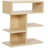 Scaffale basso in stile scandinavo a 5 scomparti - Legno image 7