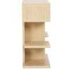 Scaffale basso in stile scandinavo a 5 scomparti - Legno image 7