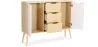 Credenza in Legno - Stile Scandinavo - 3 cassetti - Roger image 7
