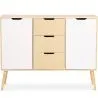 Credenza in Legno - Stile Scandinavo - 3 cassetti - Roger image 7