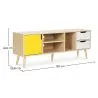 Mobile TV in Legno - Stile Scandinavo - Aren image 7