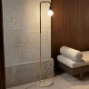 Lampada da Terra con Base in Marmo - Lampada da Salotto - Carlo image 7