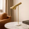 Lampada Flexo - Lampada da Scrivania - Marmo e Metallo - Celio image 7
