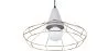 Lampada a Soffitto Design Retrò - Lampada Sospesa in Metallo e Cemento - Giotto image 7