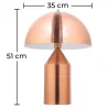 Lampada da Tavolo - Lampada da Salotto - Donato image 7