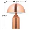 Lampada da Tavolo - Lampada da Salotto - Donato image 7