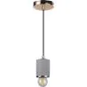 Lampada a soffitto - Lampada a sospensione - Metallo e cemento - Felippo image 7
