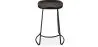 Sgabello da bar - Design industriale - Legno e metallo - 66 cm - Adriel image 7