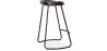 Sgabello da bar - Design industriale - Legno e metallo - 66 cm - Adriel image 7