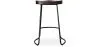 Sgabello da bar - Design industriale - Legno e metallo - 66 cm - Adriel image 7