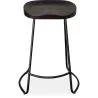 Sgabello da bar - Design industriale - Legno e metallo - 66 cm - Adriel image 7