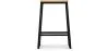 Sgabello da bar di design industriale - Legno e metallo - 60cm - Big Boy image 7