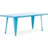 Tavolo rettangolare per bambini - Stile Industriale - 120cm - Stylix image 7